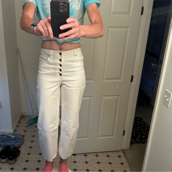 Easel Wide Leg Capri - Picture 5 of 7